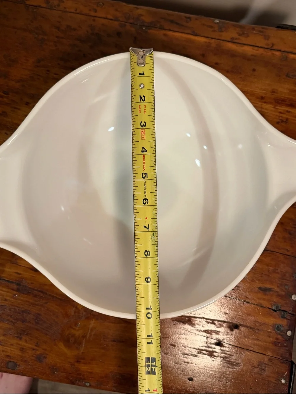 Pyrex Vintage Yellow Mixing Bowl Glass